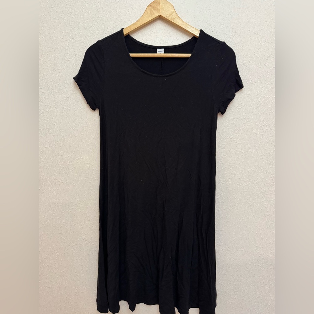 Old Navy Black Short Sleeve Dress